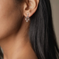 Boucles d'Oreilles Emma Argent Oxydé - Dorothée Sausset