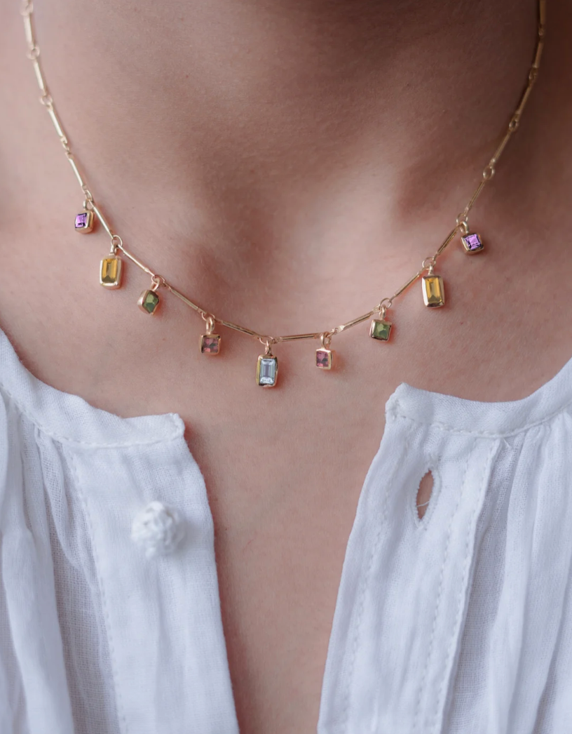 5 Elements summer necklace - Dorothée Sausset