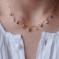 Collier 5 Éléments Onyx Vert Lapis - Dorothée Sausset