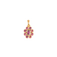 Charm 9 Planètes Grenat Rhodolite - Dorothée Sausset