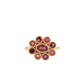 Bague 9 Planètes Rhodolite - Dorothée Sausset