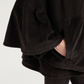 Veste Eldara Velours Courrant Brun Foncé - Momoni