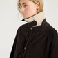 Veste Eldara Velours Courrant Brun Foncé - Momoni