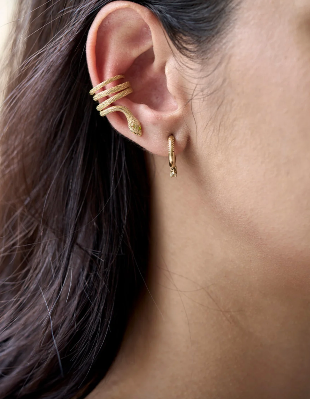Earcuff Shakti Citrine - Dorothée Sausset