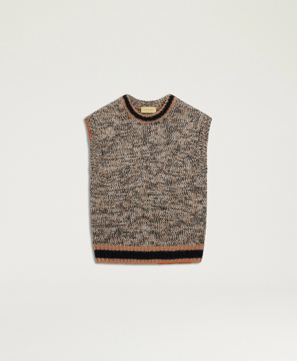Pull Lett Mohair Multicolore Crème - Momoni