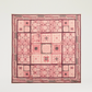 Foulard Soie Nipponia Multicolore Rose - Momoni