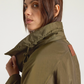 Manteau Kjara Vert Militaire - Momoni