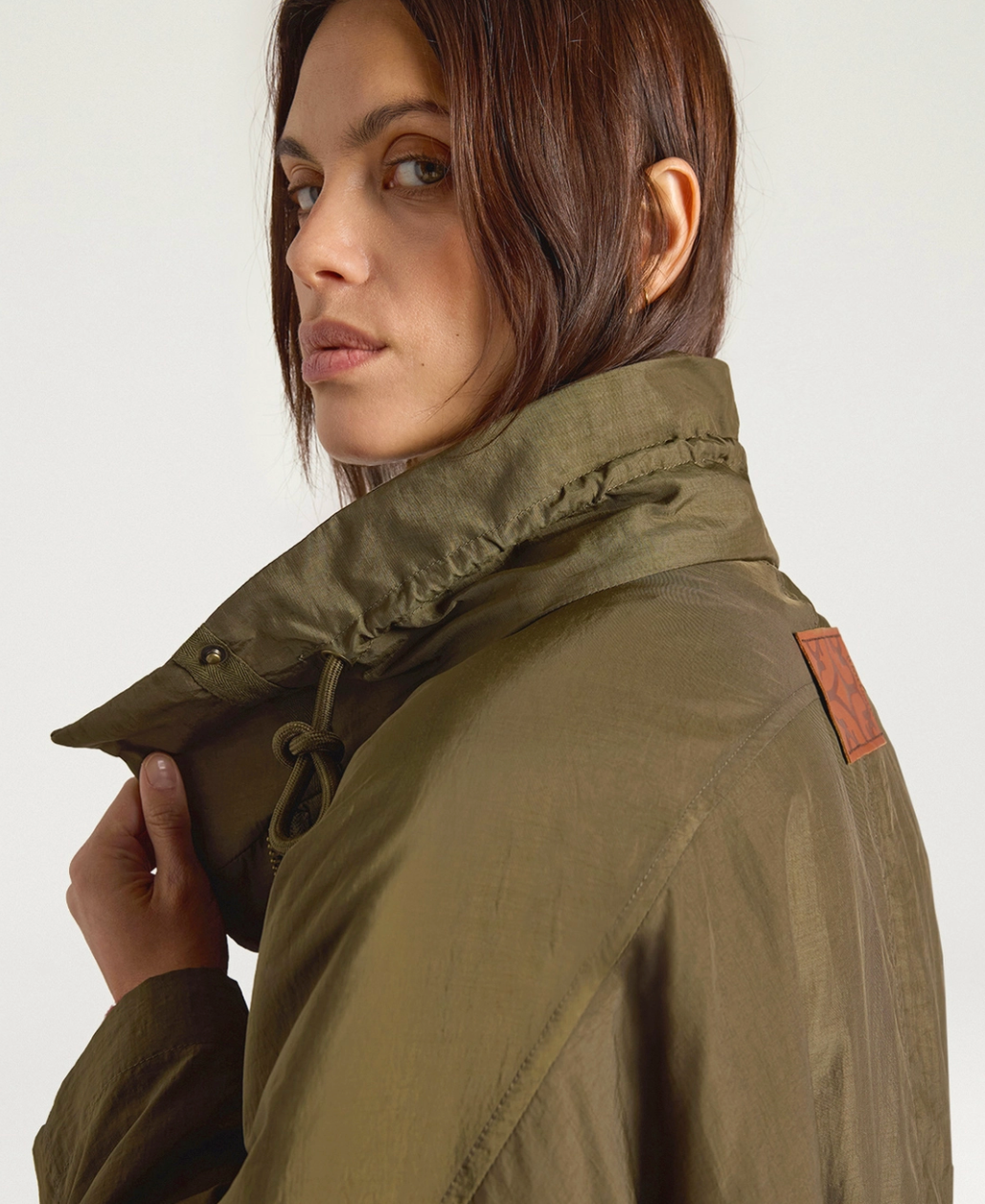 Manteau Kjara Vert Militaire - Momoni