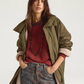 Manteau Kjara Vert Militaire - Momoni