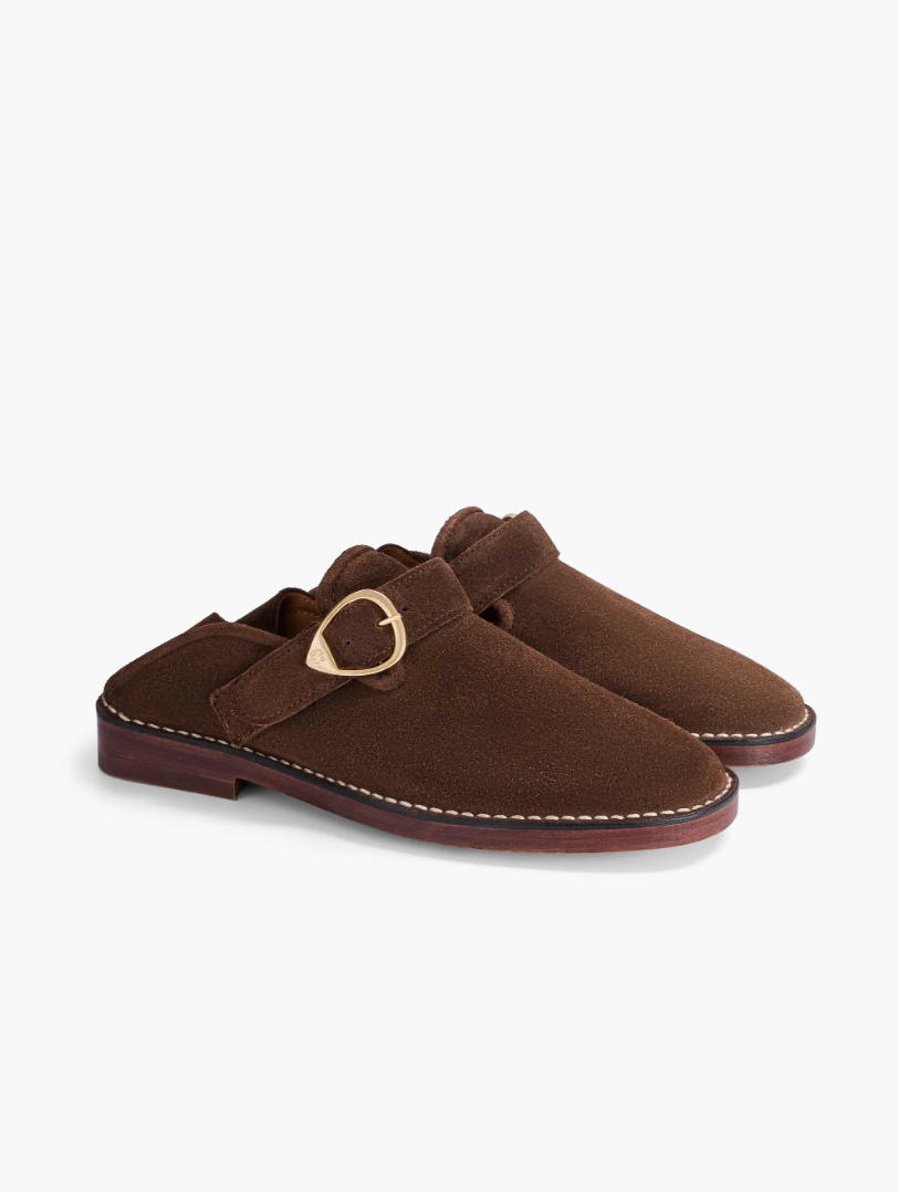 Mule Lucca Chocolat - Socque