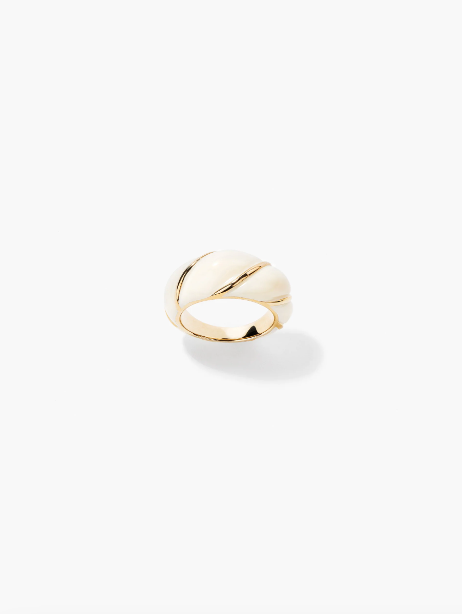 Bague Diana Ivoire - Aurélie Bidermann