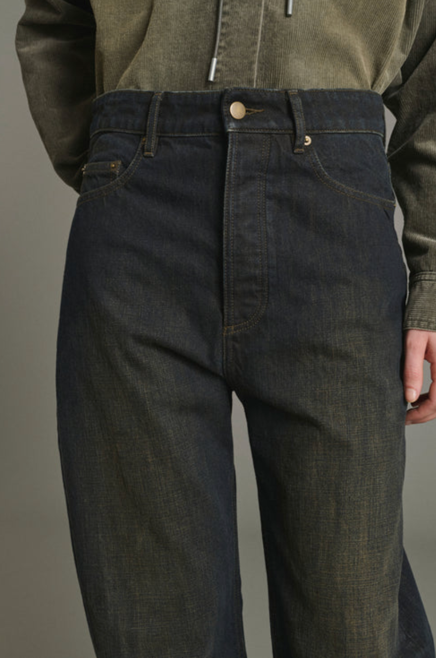 Jean Lucien Denim Noir Sépia - Soeur