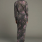 Robe Longue Lola Drapée Jersey Crêpe - Soeur
