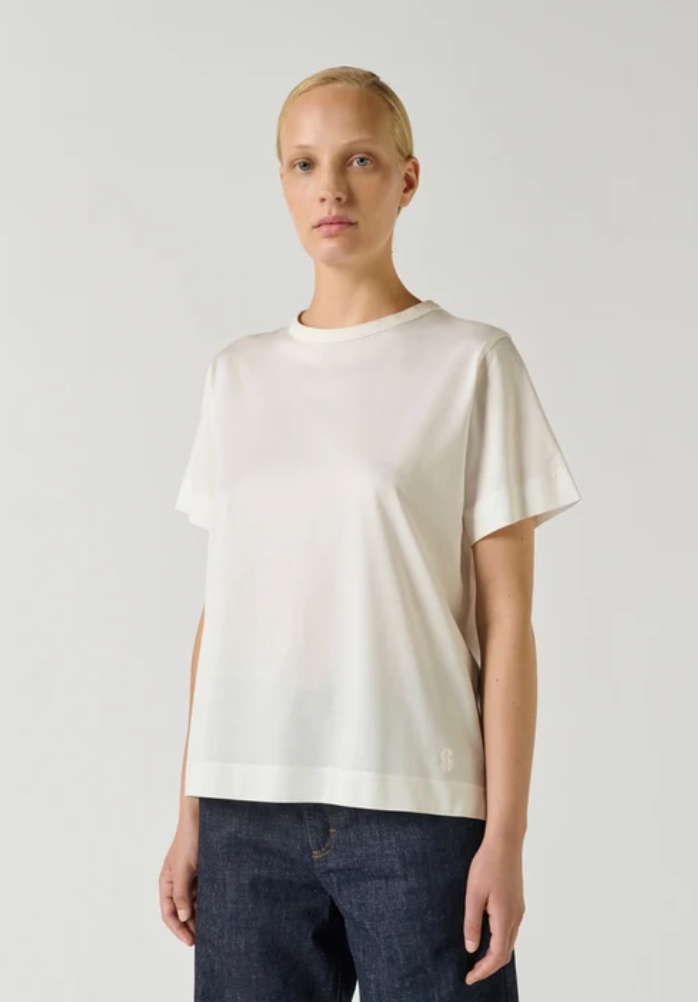 Tee-Shirt Basic Coton Blanc - Soeur