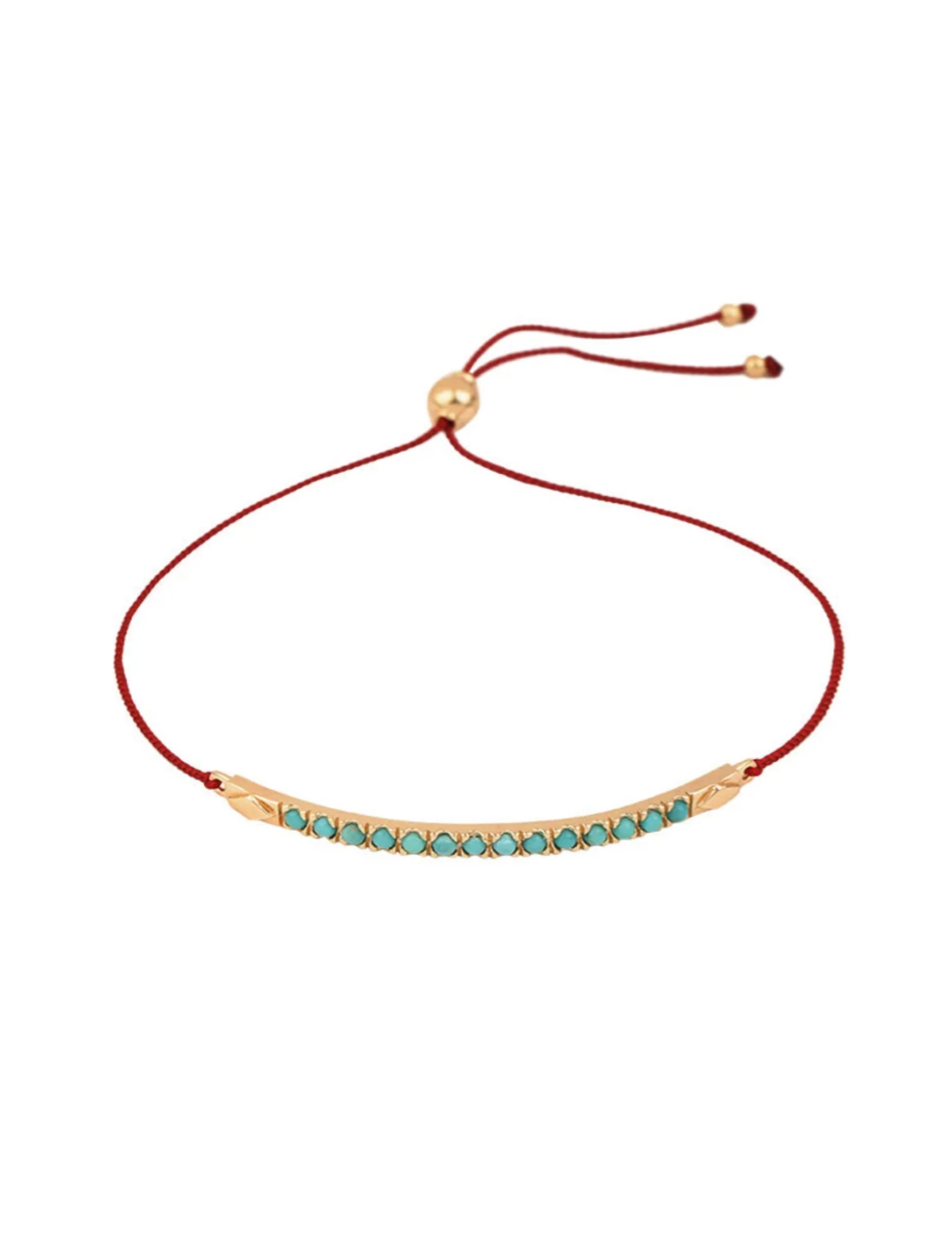 Bracelet Raki Baguette Turquoise - Dorothée Sausset