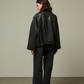 Veste Tiziano Cuir Anthracite - Bellepièce