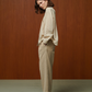 Blouse Lee Latte Bourette de Soie - Bellepièce