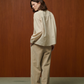 Blouse Lee Latte Bourette de Soie - Bellepièce