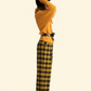 Trousers Yellow and Black Checkered - Sisters Department