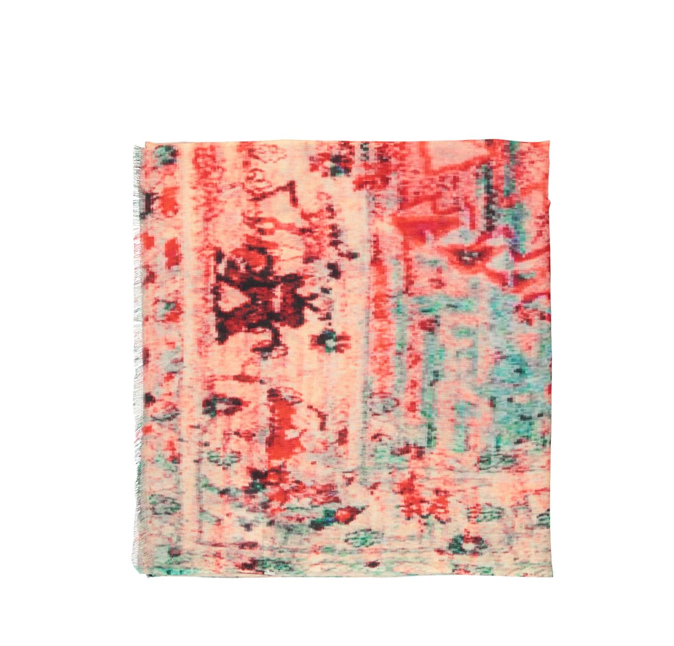 Scarf Red Multicolor - Sisters Department
