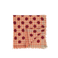 Scarf Orange Checkered W/ Polka Dots -Sisters Department