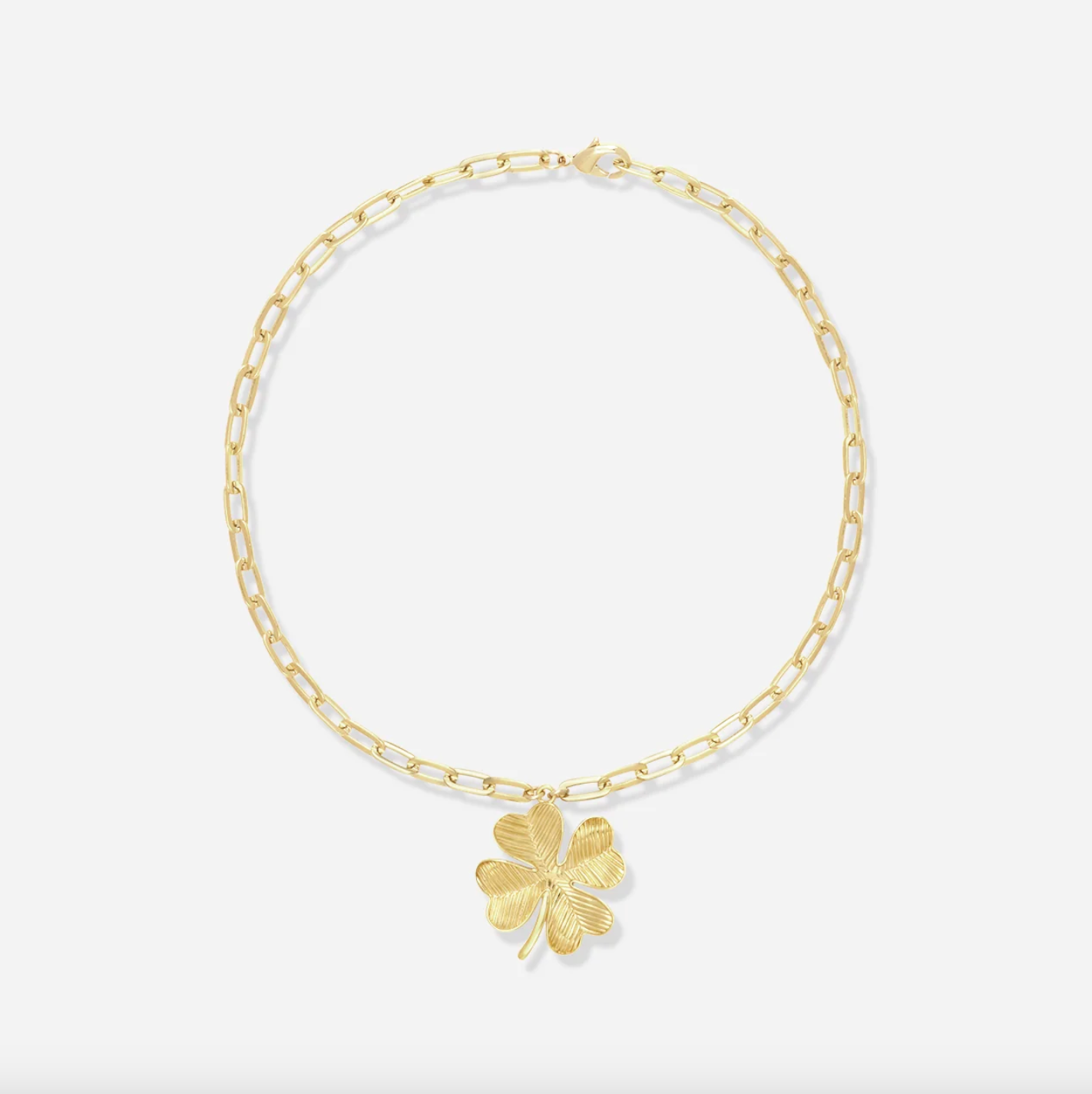 Collier Shamrock GM Doré - Alexandra Margnat