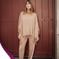 Poncho Pam Camel/Rose - Madluv