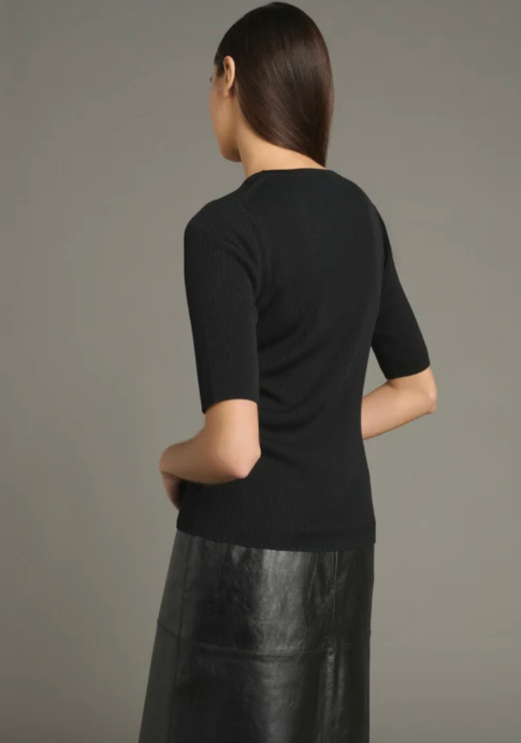 Top Karina Maille Noire - Soeur