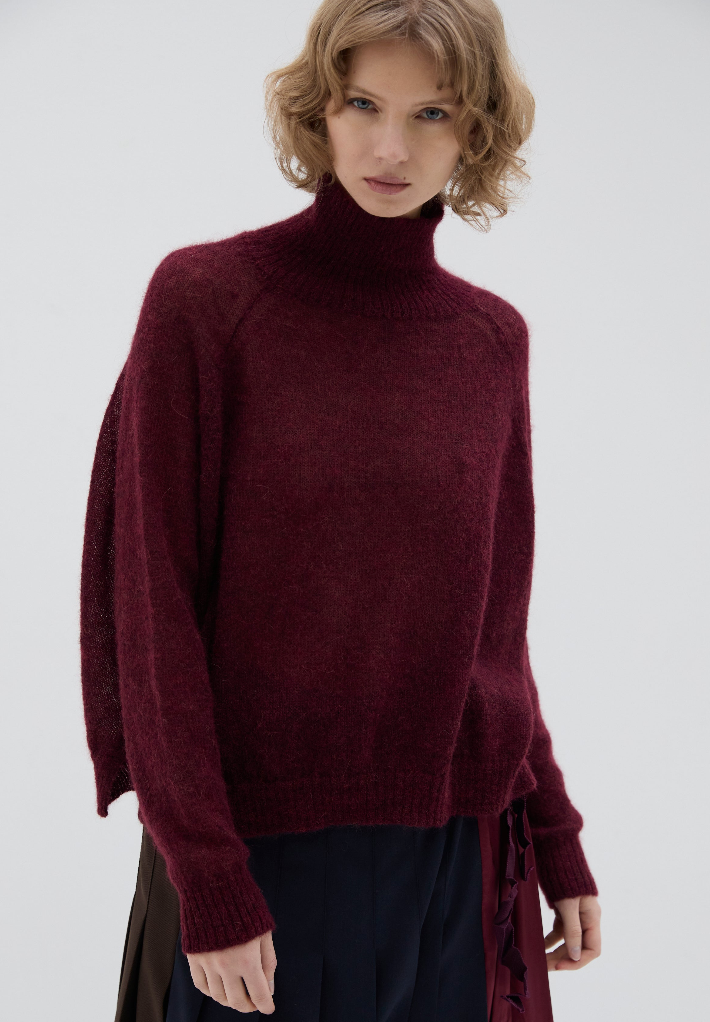 Pull Maille Fine Bourgogne - Phisique du Role
