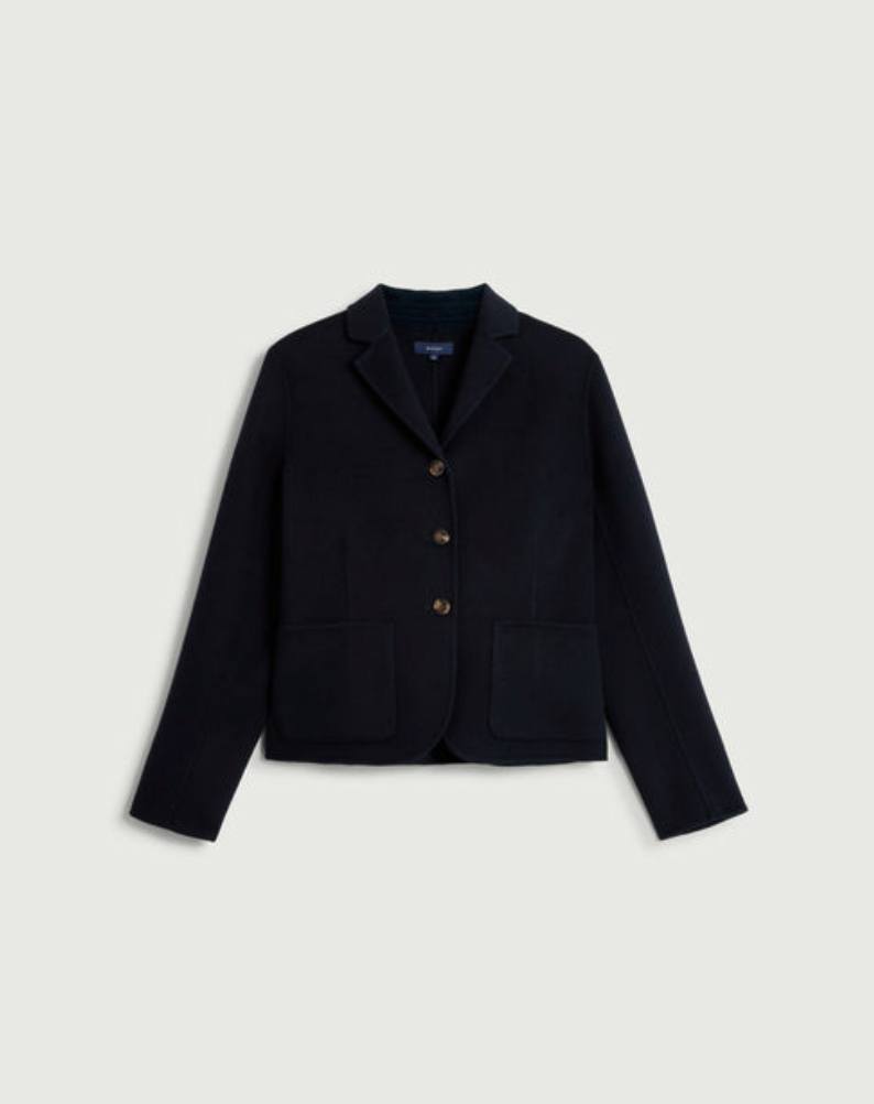 Veste Cintrée Courte Hespera Deep Navy - Soeur