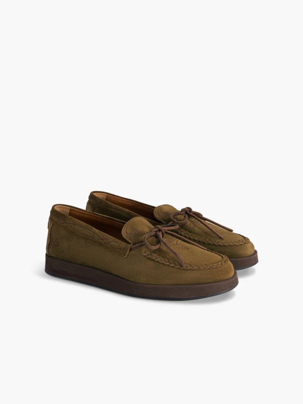 Mocassin Totem Kaki - Socque