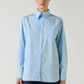 Chemise Popeline Saphir Bleu Ciel - Soeur