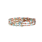 Bracelet Adoum Eye 3 Tours Topaze/Turquoise/Hessonite - Room Service