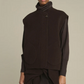 Blouson Adeline Laine Marron Foncé - Soeur