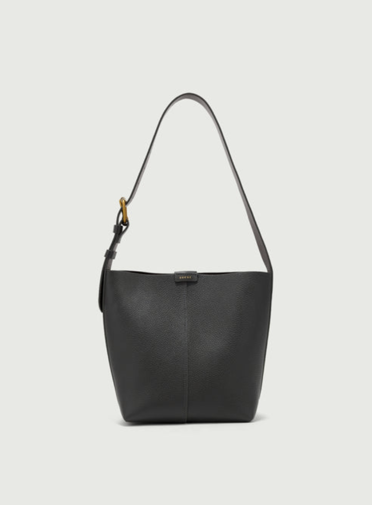 Sac Saudade Mini Cuir Grainé Acier - Soeur