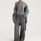 Pantalon Aoki Flanelle Gris Lapis - Momoni