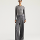 Pantalon Aoki Flanelle Gris Lapis - Momoni