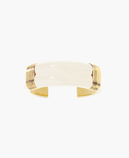 Bracelet Katt Ivoire Grand Modèle - Aurélie Bidermann