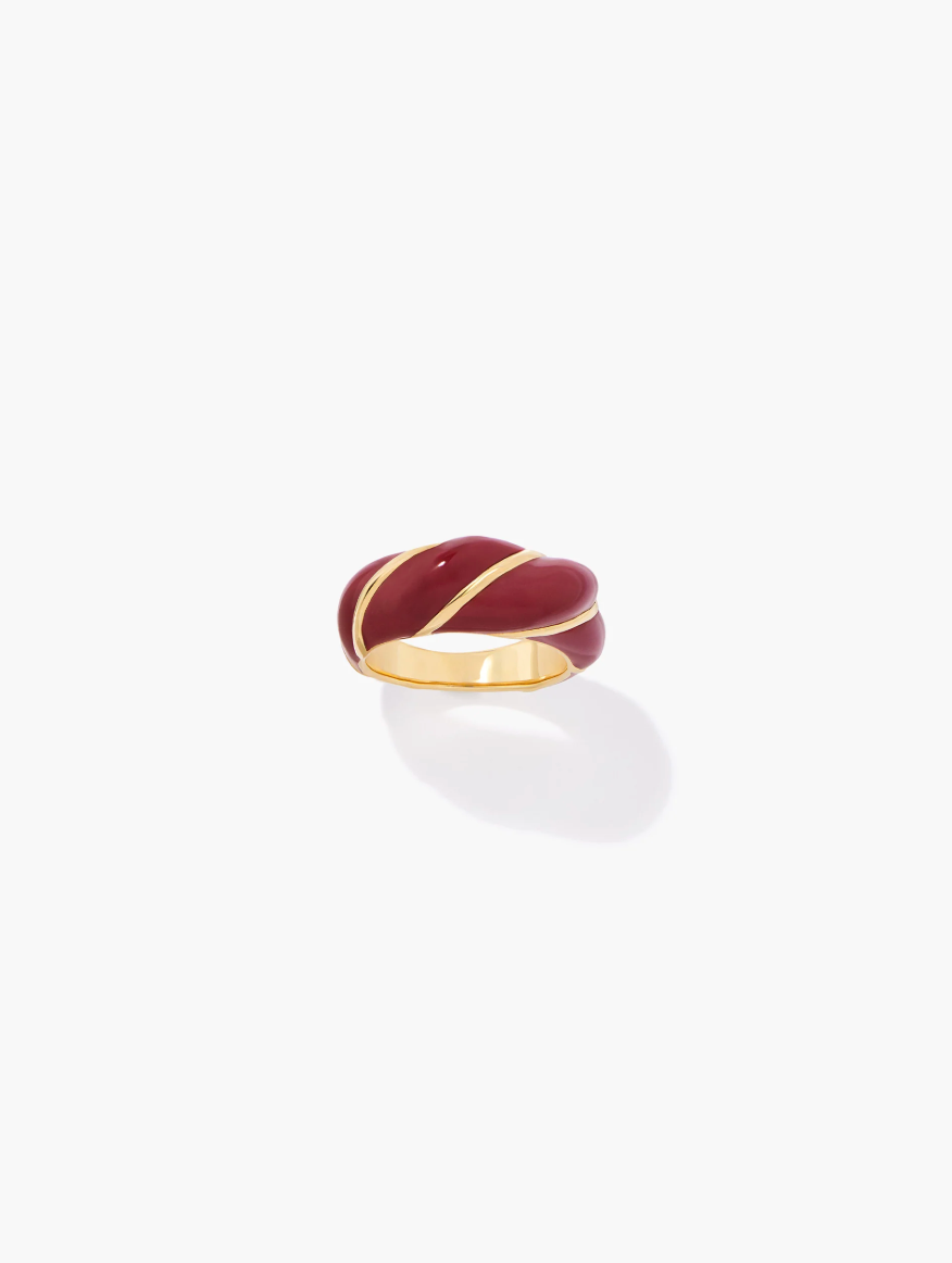 Bague Diana Marron - Aurélie Bidermann