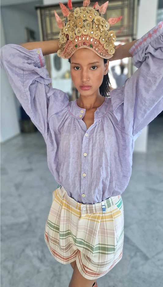 Blouse Amazigh Parme - Claramonte