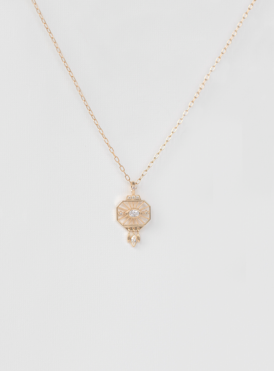 Collier Diamond Sun Eye - Céline Daoust