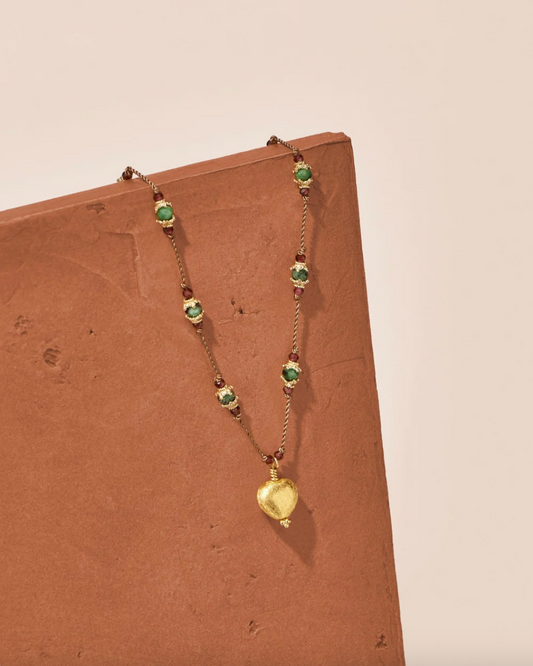 Collier Dil 1 Zoïsite - Tityaravy