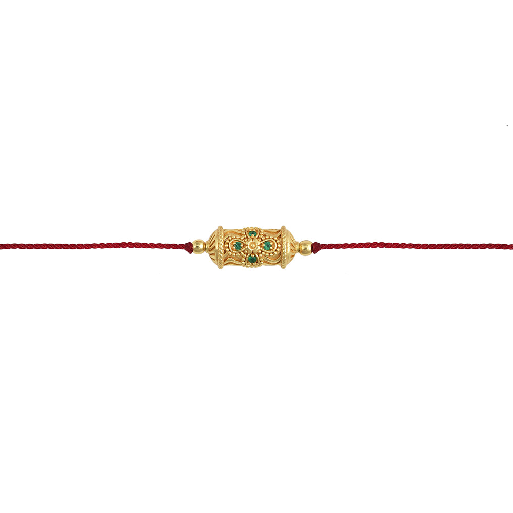 Bracelet Rakhi réglable avec cordon rouge