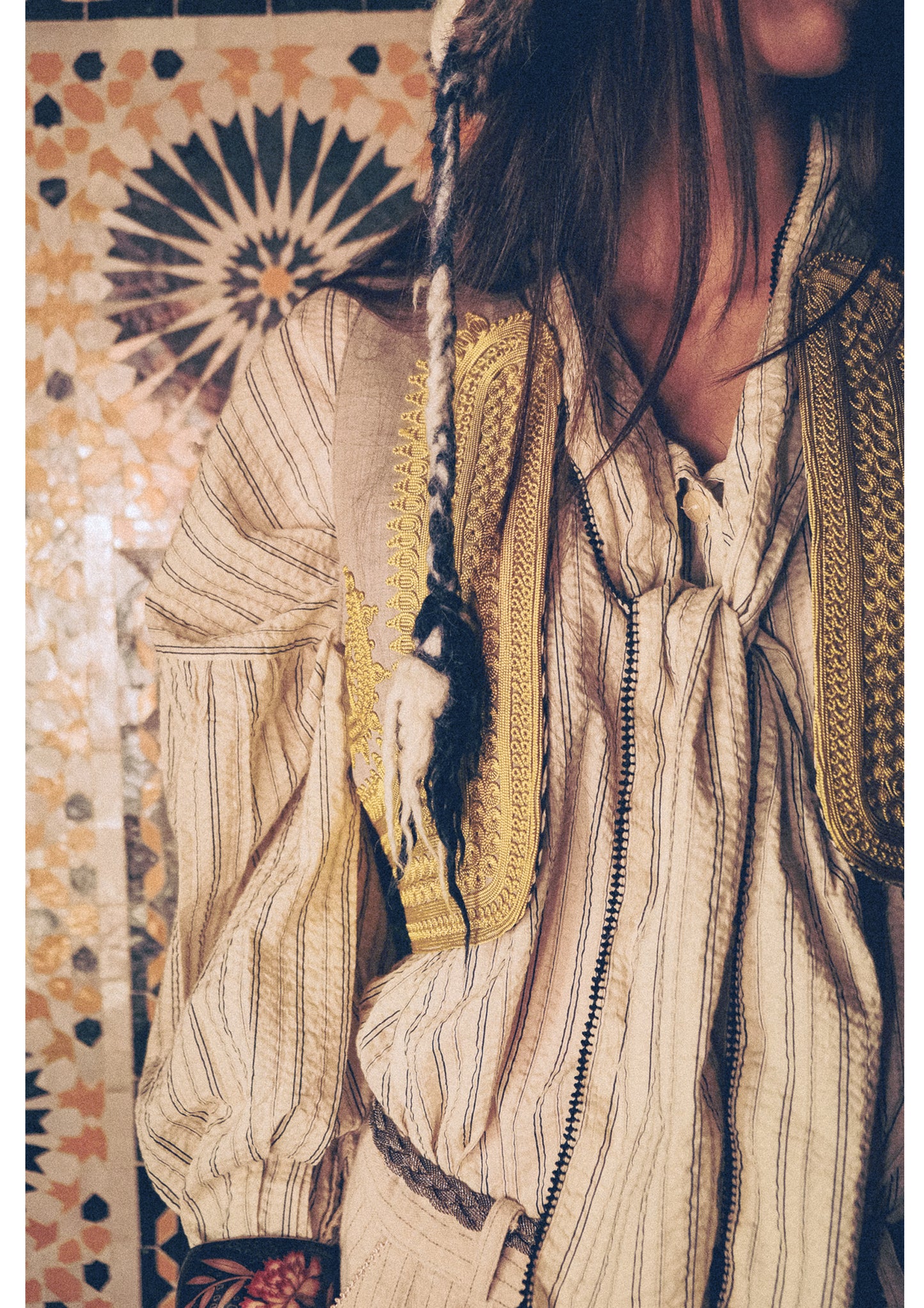 Chemise Delice Lavalière Cream - Claramonte