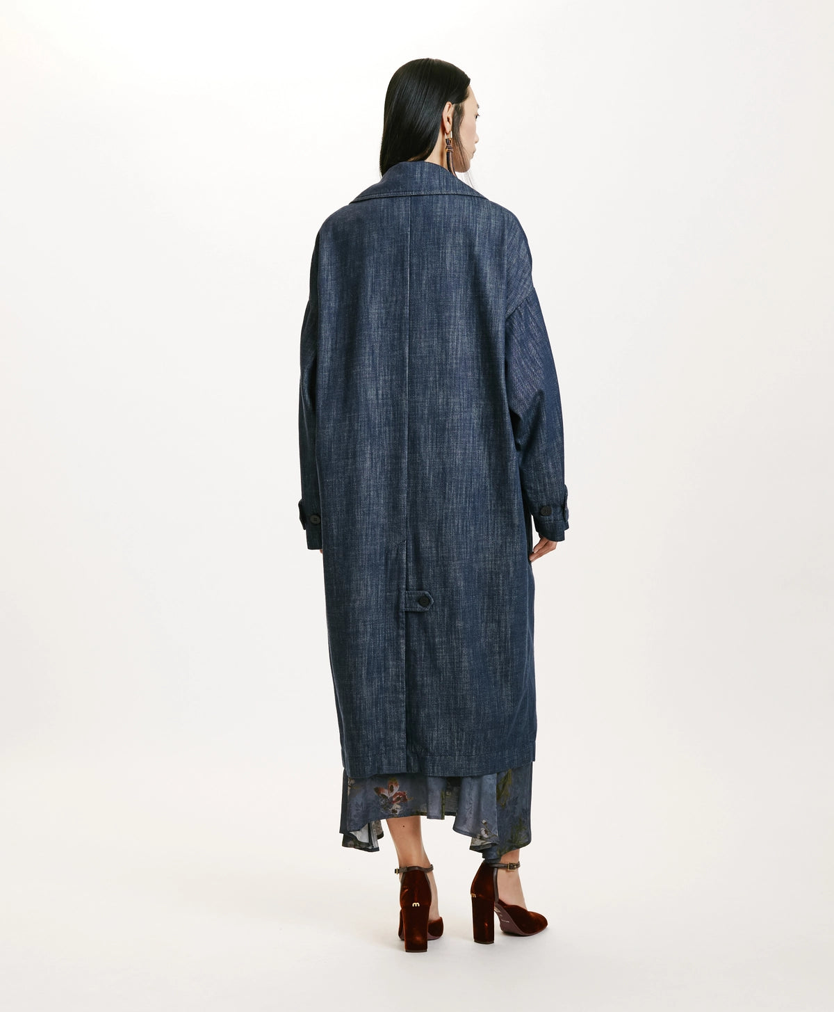 Manteau Junko Blue Jean - Momoni