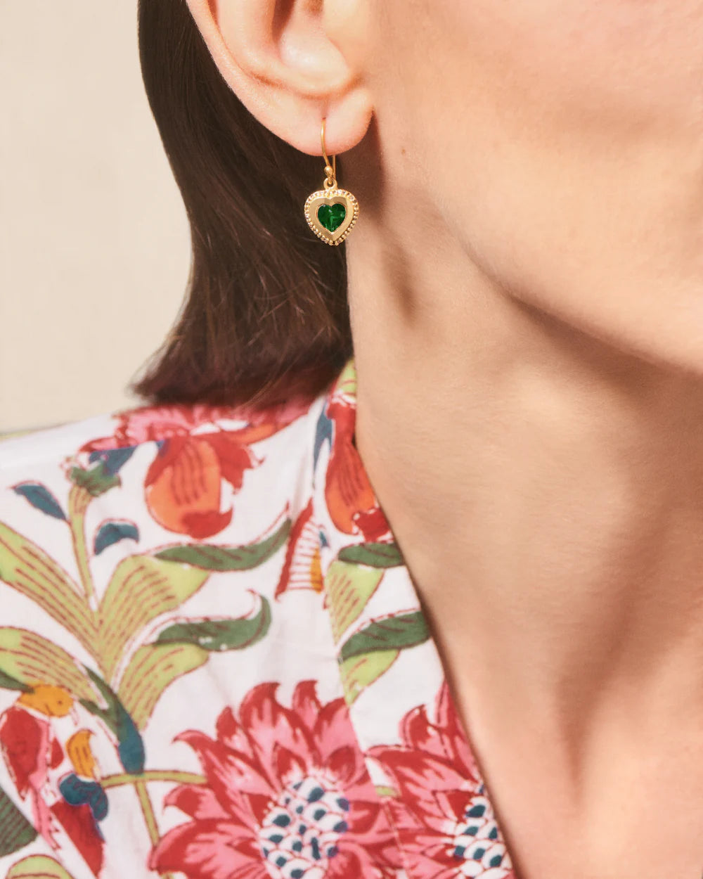 Boucle d’oreille Gini Diopside - Tityaravy