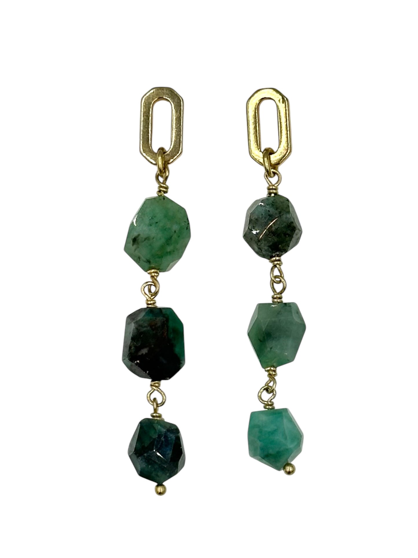 Boucles d'Oreilles Lenny Chrysocolle - Hanka ïn