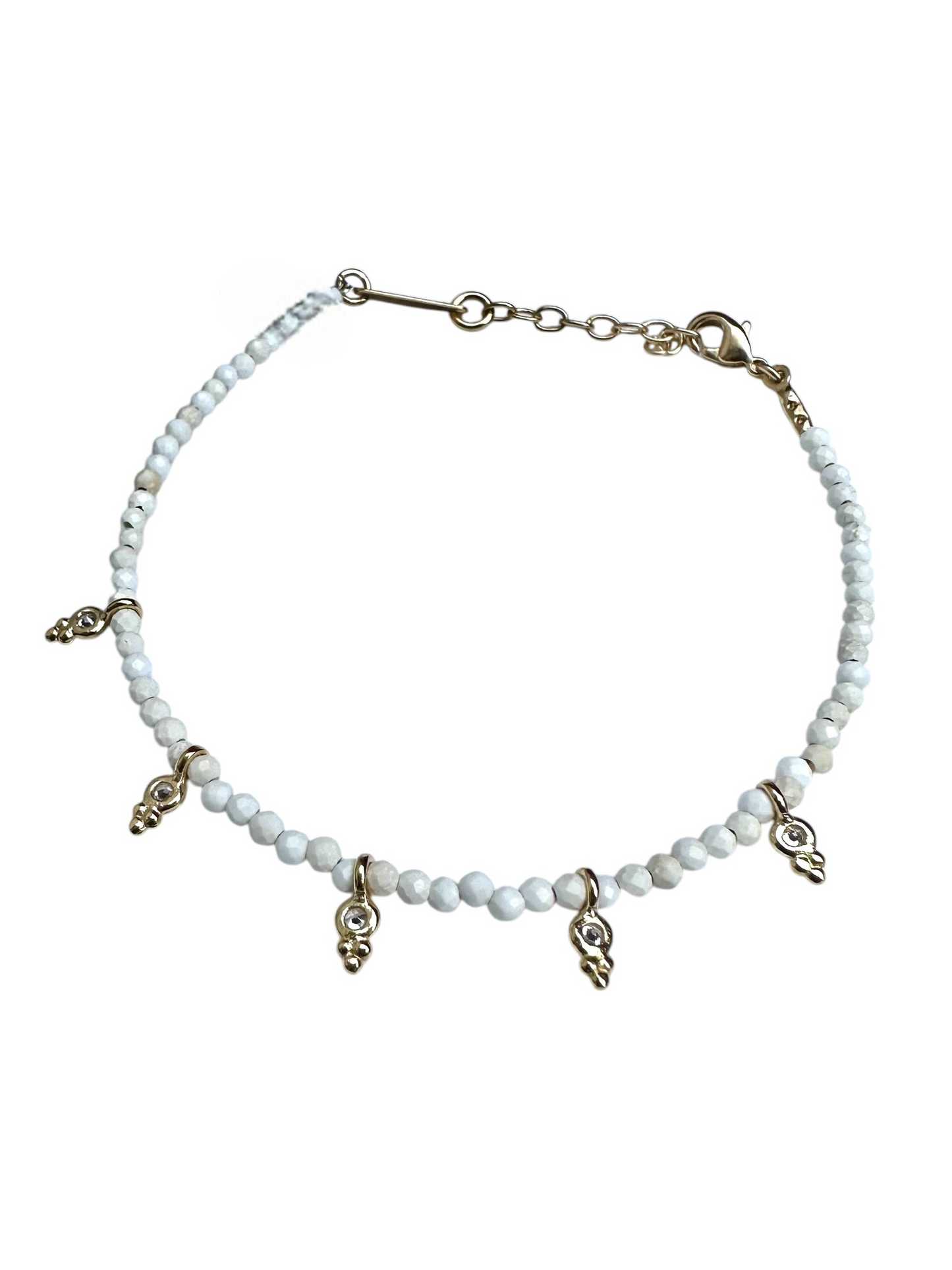 Bracelet Joy Pierres Blanches - Hanka ïn