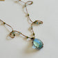 Collier Court Tibétain Topaze Bleue (Rare) - Sharing