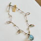 Collier Court Tibétain Topaze Bleue (Rare) - Sharing